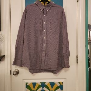 Mens button down IZOD dress shirt-xxl